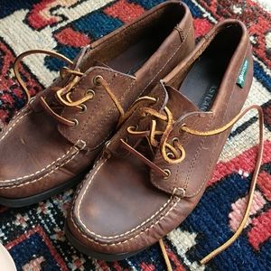 Eastland leather campus moccasins deck shoes